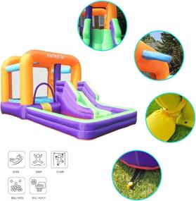 img 1 attached to 🏰 Inflatable Outdoor Bounce Castle by AirMyFun