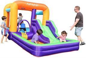 img 4 attached to 🏰 Inflatable Outdoor Bounce Castle by AirMyFun