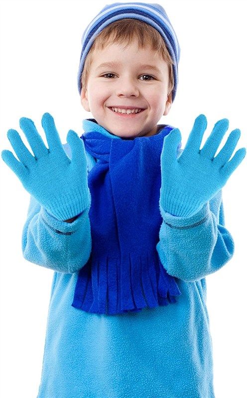  Gilbins Magic-Stretch Gripper Glove, Kids Size, Colorful Set, 6  Pair: Clothing, Shoes & Jewelry