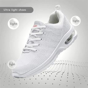 img 3 attached to 👟 Enhance Your Athletic Performance with Damyuan Walking Cushion Running Sneakers - Women's Shoes