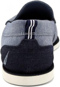 img 2 attached to Nautica Minter Loafer Casual Shoe Chambray 9 5