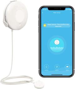 img 4 attached to 🌊 Smart Life WiFi Water Leak Sensor and Alarm: App Notifications, No Hub Required!