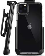 📱 included holster for spigen ultra hybrid iphone 11 pro max - encased belt clip (case not included) logo