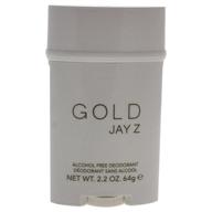 💫 gold jay z deodorant stick - 2.2 ounce: long-lasting fragrance and freshness logo