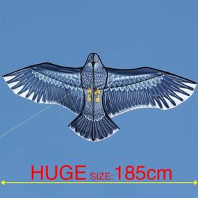 img 2 attached to 🦅 HENGDA KITE- Powerful Eagle! Large-sized Eagle Kites Ideal for Kids and Adults. 74-Inch