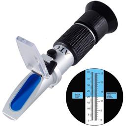 img 4 attached to 🍷 Grape Wine Brewing Refractometer | Measure Sugar Content & Predict Alcohol Degree | Dual Scale Brix 0-40% & Alcohol 0-25% vol