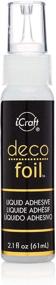 img 3 attached to 🔥 iCraft Deco Foil Liquid Adhesive: Ultra Strong Bonding Solution, 2.1 Fl oz