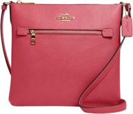 👜 coach women's rowan signature canvas handbags & wallets: stylish accessories for women logo