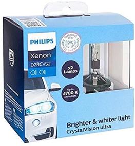 img 2 attached to 💡 Повысьте свою видимость с галогенными лампами Philips D2R CrystalVision Ultra Xenon HID для фар - набор из 2 шт.