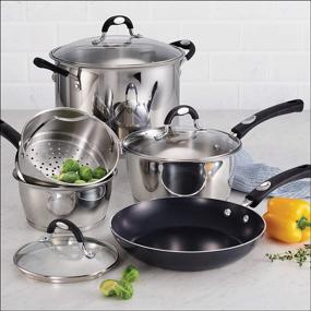 img 3 attached to Tramontina Kitchen Essentials Cookware Set