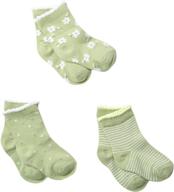 dress up delight: country kids little girls' ditsy daisy 3 pack socks to add a pop of charm to any outfit! logo