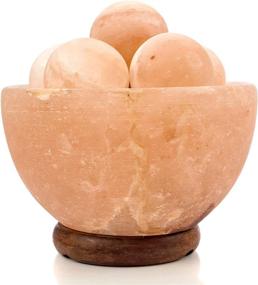 img 2 attached to 🌊 Naturally Sourced Himalayan Salt Ball Bowl: Rakaposhi