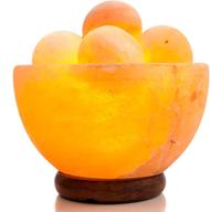 🌊 naturally sourced himalayan salt ball bowl: rakaposhi logo