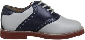 img 1 attached to 👞 Kids Florsheim Kennett Jr Saddle Shoe - Toddler, Little Kid, Big Kid