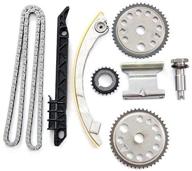 eccpp engine timing chain kit for buick chevy gmc pontiac saab saturn 2.0l 2.2l 2.4l l4 12680750 9-4201s 9-4201sx - guide tensioner sprocket available logo