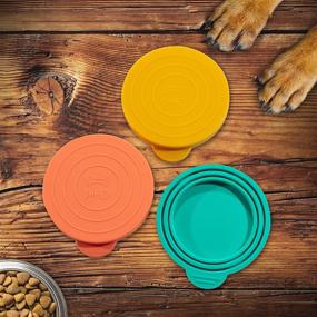 img 1 attached to 🦴 Shinemade Pet Food Lids - Premium Wet Food Can Covers for Dogs and Cats: Bone Appetit