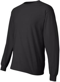 img 1 attached to 👕 Hanes Smoke Beefy Sleeve T-Shirt for Men's Clothing - T-shirts & Tanks