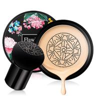 nvyue mushroom head air cushion cc cream - natural mushroom head foundation | moisturizing bb cream makeup | long-lasting matte concealer | even skin tone makeup base prime (natural) logo