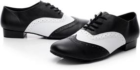 img 2 attached to Minishion Ballroom Dance Shoes Dancing Sports & Fitness and Other Sports