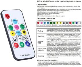 img 1 attached to 🌈 Улучшите свою настройку ПК с DS Mini ARGB RF Controller Kit: вентиляторы радуги, светодиодная лента, пульт с 14 кнопками