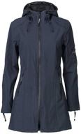 🧥 ilse jacobsen women's raincoat with detachable hood logo