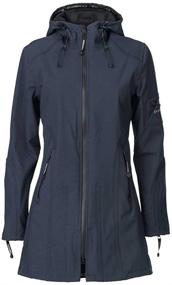 img 1 attached to 🧥 ILSE JACOBSEN Women's Raincoat with Detachable Hood
