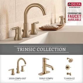 img 1 attached to Delta Faucet 75950-CZ Trinsic Toilet Paper Holder - Champagne Bronze Finish for Stylish Bathrooms