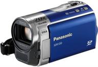 📷 panasonic sdr-s50a std-def sd camcorder - 78x zoom, wide angle lens (blue) (discontinued) logo