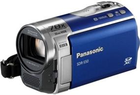 img 1 attached to 📷 Panasonic SDR-S50A Std-Def SD Camcorder - 78X Zoom, Wide Angle Lens (Blue) (Discontinued)