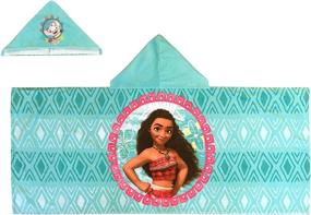 img 1 attached to 🏖️ Moana Hooded Cape Bath/Pool/Beach Towel by Jay Franco - Cotton