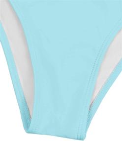 img 1 attached to SweatyRocks Women's Clothing: Strapless Bandeau Swimwear for Bathing