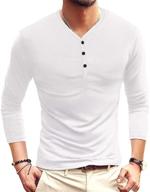 stylish men's clothing: mlanm casual henley fashion t shirt in shirts category logo