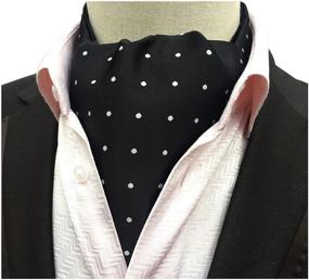 img 1 attached to Secdtie Woven Cravat: Tuxedo Formal Accessories for Men - Ties, Cummerbunds & Pocket Squares