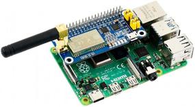 img 2 attached to SX1262 LoRa HAT для Raspberry Pi - частотный диапазон 915 МГц, передача данных до 5 км с автоматическим повторением для увеличения дальности, пробуждение по радиосигналу, беспроводная настройка, обнаружение несущей частоты и поддержка ключей для связи.