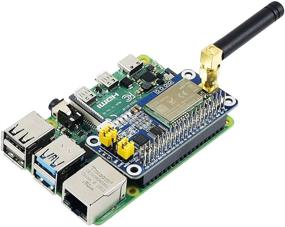 img 1 attached to SX1262 LoRa HAT для Raspberry Pi - частотный диапазон 915 МГц, передача данных до 5 км с автоматическим повторением для увеличения дальности, пробуждение по радиосигналу, беспроводная настройка, обнаружение несущей частоты и поддержка ключей для связи.