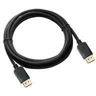 🔌 кабель displayport до displayport 10 футов | кабель dp до dp 1.1/1.2/1.3 | поддерживает 2k@144hz/165hz, 4k@60hz. логотип