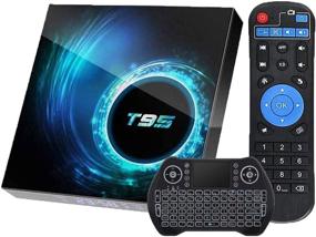 img 4 attached to High-Performance EASYTONE Android 10.0 TV Box with 4GB RAM & 32GB ROM - Dual Wi-Fi, BT 4.0, 4K6K Ultra HD, H.265 Smart Boxes + Mini Wireless Keyboard & Remote Control