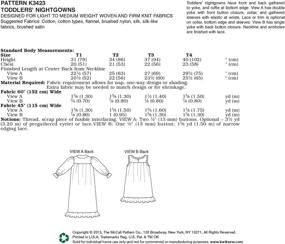 img 2 attached to 🌙 Get Cozy and Crafty with Kwik Sew K3423 Nightgowns Sewing Pattern: Size T1-T2-T3-T4