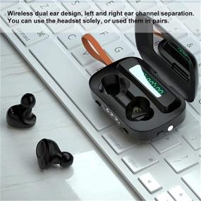 img 1 attached to Bluetooth Waterproof Microphone Large Capacity Compartment
