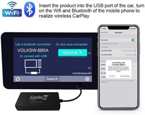 img 2 attached to 🚘 Upgrade Your Car's Infotainment with the 2021 Wireless CarPlay Adapter Dongle CarlinKit 2.0