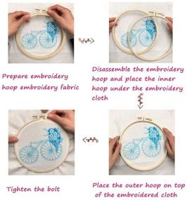 img 2 attached to 🧵 WLYATF Embroidery Beginners Patterns Needlepoint: Unlock Your Creativity with Beautiful Designs