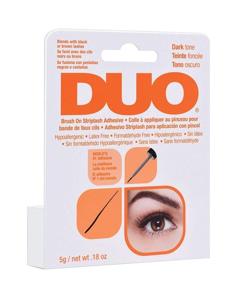 img 3 attached to 💪 Duo Brush-On Striplash Adhesive: Dark Tone - 3 Pack (0.18 oz / 5.3ml) for Long-Lasting Lash Hold