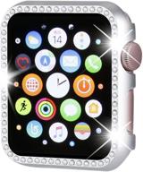 henstar compatible with apple watch case 38mm cell phones & accessories and accessories logo