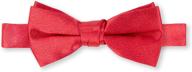 spring notion milano crinkle microfiber boys' accessories - bow ties logo