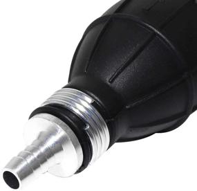 img 1 attached to 🚤 High-Quality 8mm 5/16 Black Primer Bulb Rubber Fuel Pump: Ideal Marine Boat Accessory for Efficient Fuel Transfer