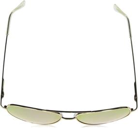 img 1 attached to Peepers Bifocal Aviator Sunglasses Yellow_Gold