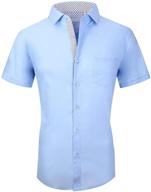 👔 sleek and casual button-up sleeve shirts for men - ultimate men's clothing collection logo