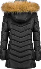 img 3 attached to Womens Thicken Winter Overcoat Outwear Women's Clothing