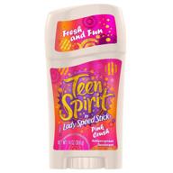 💖 teen spirit pink crush antiperspirant deodorant, 1.4 oz - case of 12 logo