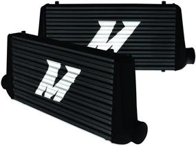 img 4 attached to 💨 Mishimoto MMINT-UMB Universal Intercooler M-Line, Black - High Performance Cooling for Maximum Efficiency